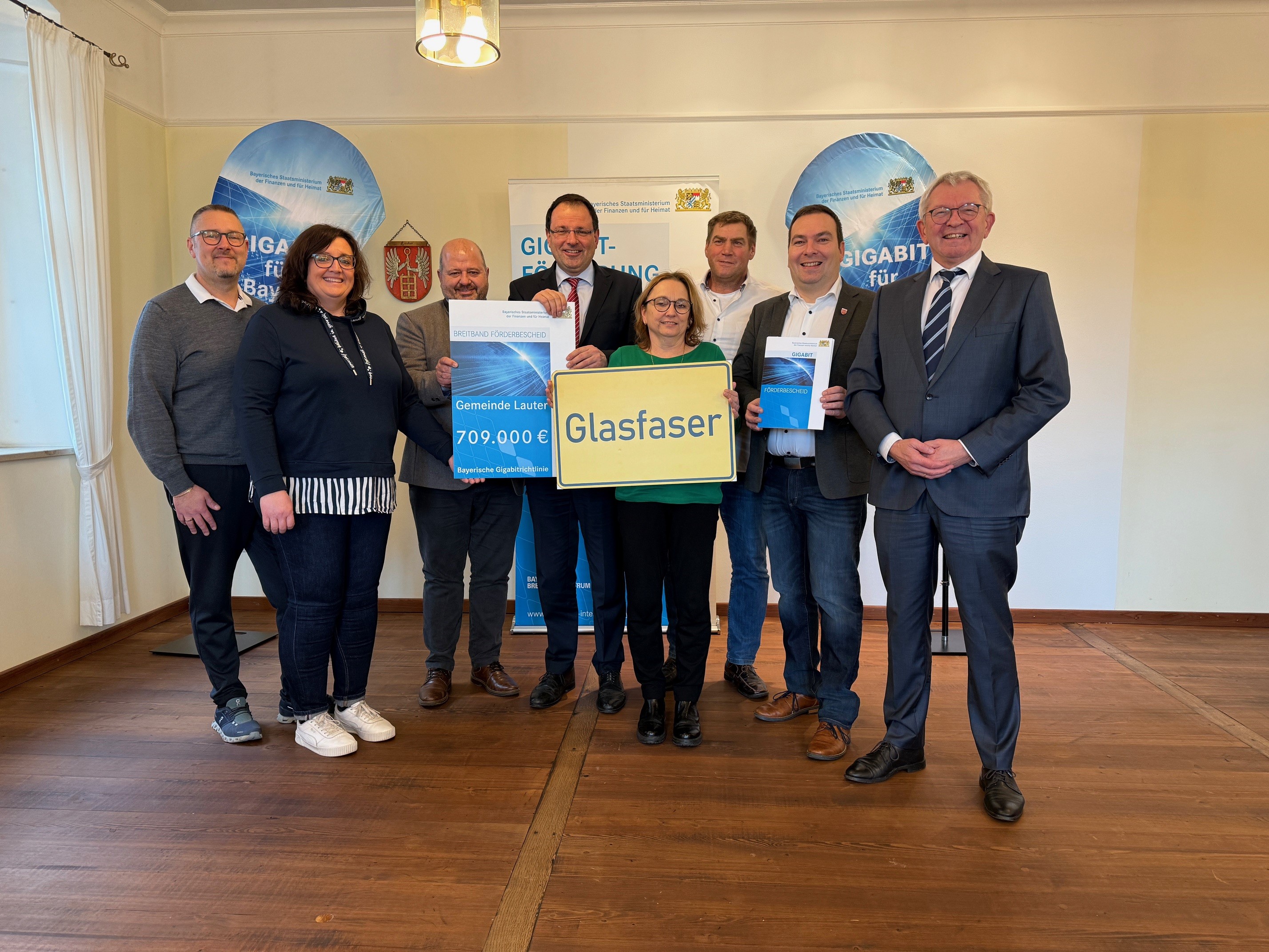 709.000 EURO FÜR GIGABITAUSBAU IN LAUTER